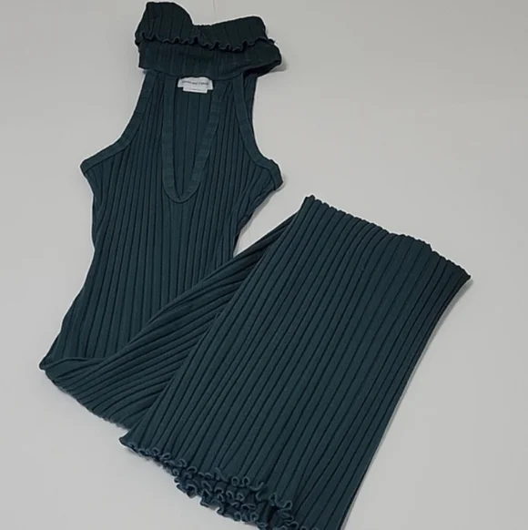 Lovers+Friends Emerald Green Midi Dress - Picture 2 of 9